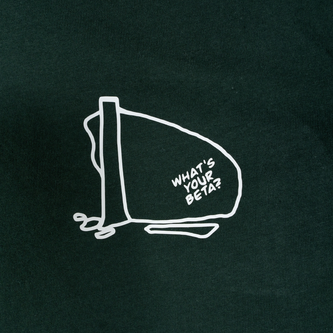 “What’s Your Beta?” Midnight Lightning Boulder Tee